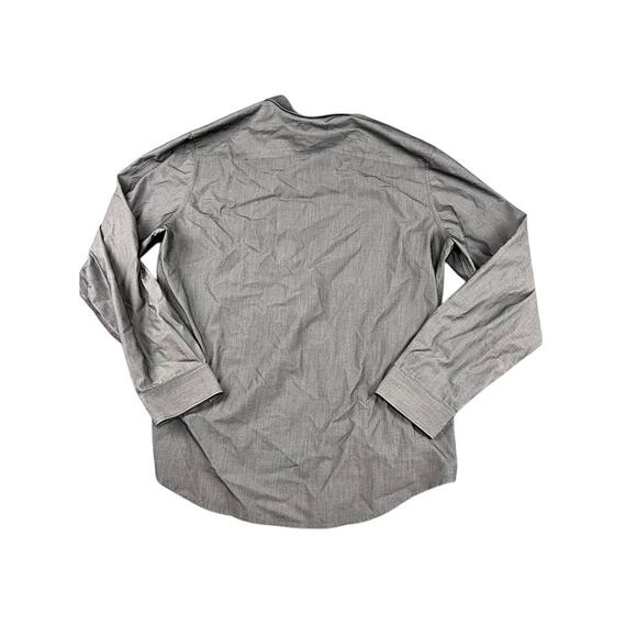 Calvin Klein Infinite Slim Fit Dress Shirt Men’s XL Gray Excellent - Picture 2 of 9